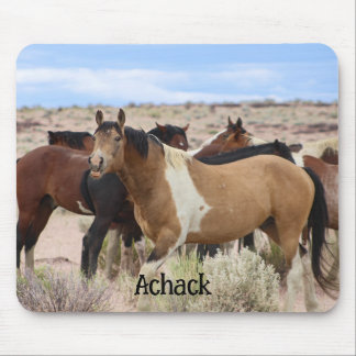 Lächeln des Wildpferds  Mousepad