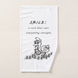 LÄCHELN, DIE Handtuch heilen