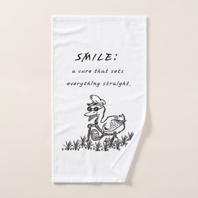 LÄCHELN, DIE Handtuch heilen (Handtuch)