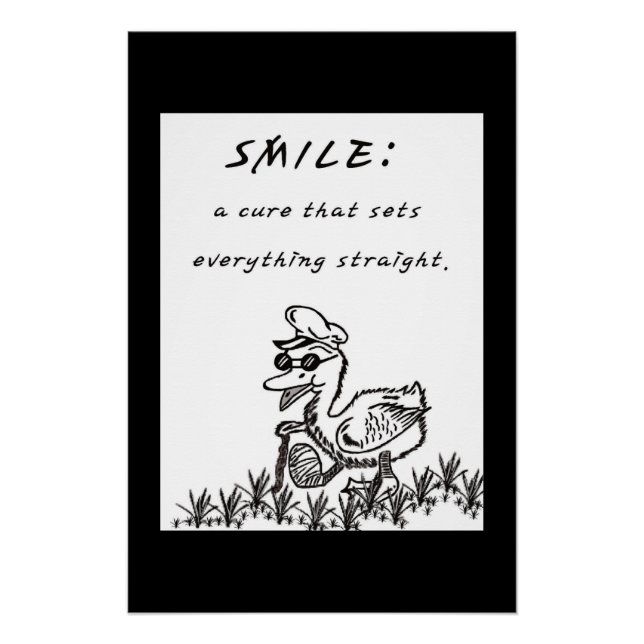 LÄCHELN, DIE KÖRPERN POSTER (Vorderseite)