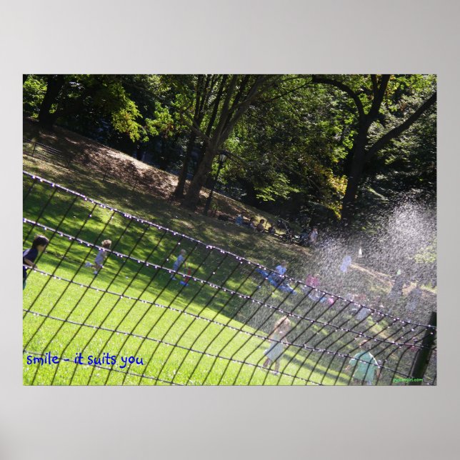 Lächeln - es Anzug Sie Poster (Vorne)