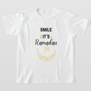 Lächeln es ist ramadan kareem islam für Muslime T-Shirt