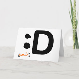 Lächeln… Fantastische Karte