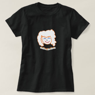Lächeln für die Vögel - Süße Kinderzeichnung & Q T-Shirt