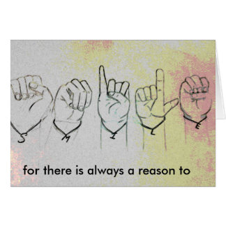 Lächeln… für dort ist immer ein Grund zu