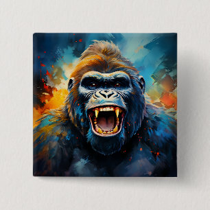 Lächeln Gorilla Button