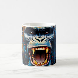Lächeln Gorilla Kaffeetasse