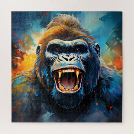 Lächeln Gorilla Puzzle