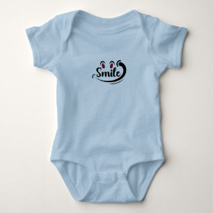 Lächeln Grafik Kinder T-Shirt Baby Strampler