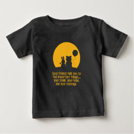 Lächeln, Hoffnung, Mut Baby T-shirt