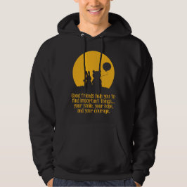 Lächeln, Hoffnung, Mut Hoodie