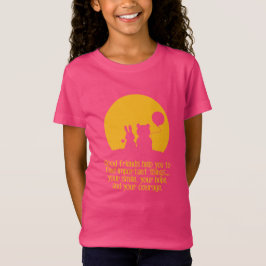 Lächeln, Hoffnung, Mut T-Shirt