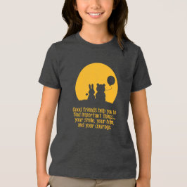 Lächeln, Hoffnung, Mut Tri-Blend Shirt