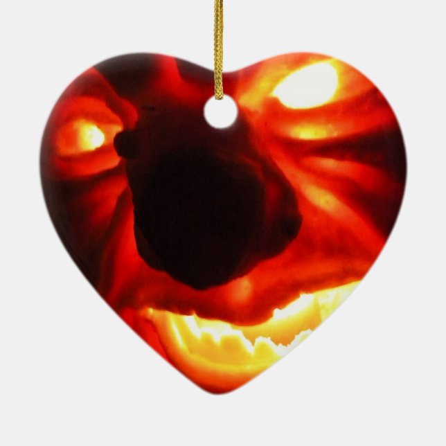 Lächeln II Keramik Ornament (Hinten)