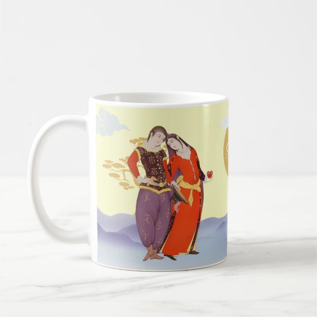 Lächeln immer Tasse behalten (Links)