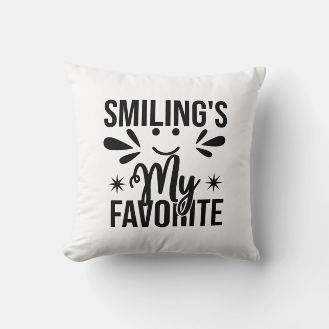 Lächeln ist mein Liebling, Lächeln ist mein Liebli Kissen (Vorderseite)