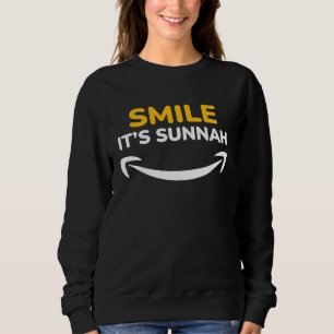 Lächeln ist Sunnah Islamisch Muslim für Muslim Sweatshirt