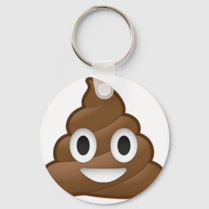 Lächeln Kack Emoji Schlüsselanhänger