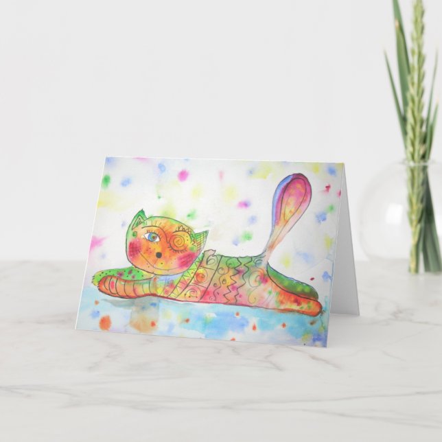 Lächeln Karte (Vorderseite)