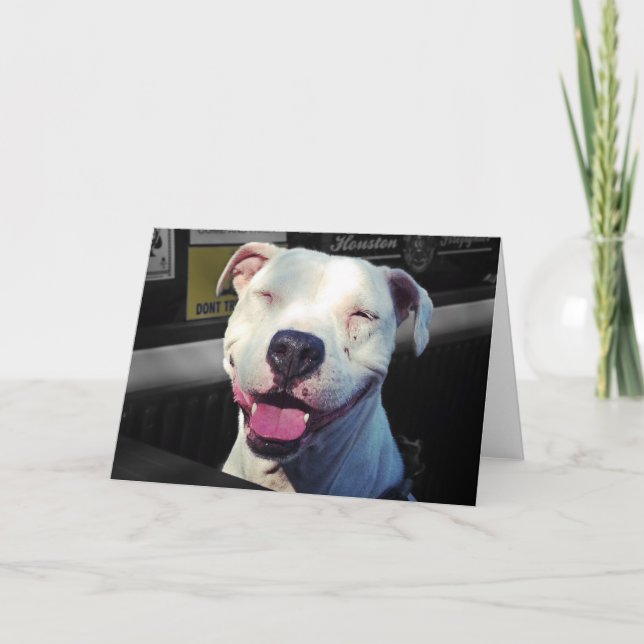 Lächeln Karte (Vorderseite)