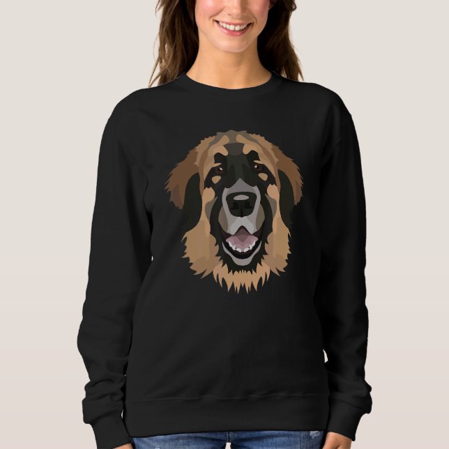 Lächeln Leonberger Sweatshirt (Vorderseite)