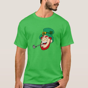 Lächeln Leprechaun St. Patrick's Day T-Shirt