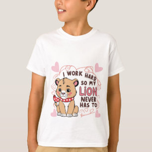 Lächeln Lion Cub - Niedlich Happy Baby Lion T - Sh T-Shirt