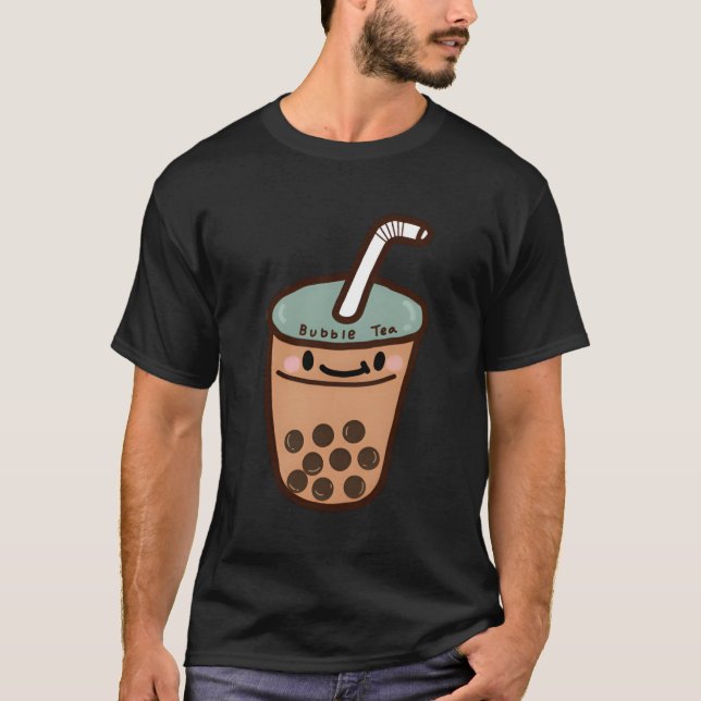 Lächeln Milk 'Blase' Tee Boba Tea (Vorderseite)