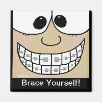 Lächeln mit Brackets