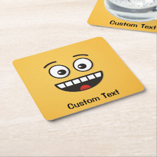 Lächeln mit dem Untersetzer von Open Mouth Square