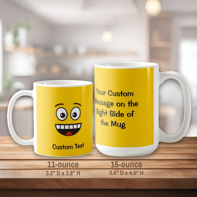 Lächeln mit Open Mouth Coffee Tasse (Von Creator hochgeladen)