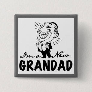 Lächeln neue große T - Shirt und Geschenke Button