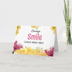 Lächeln Patientenförderungskarten Karte