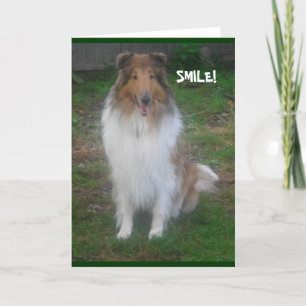 LÄCHELN! *personalisieren/anpassen* CARD Karte