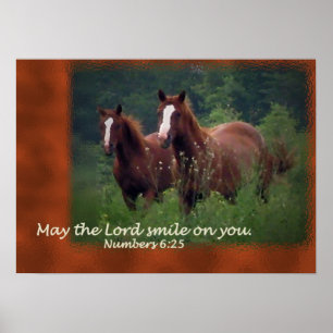 Lächeln-Plakat Poster