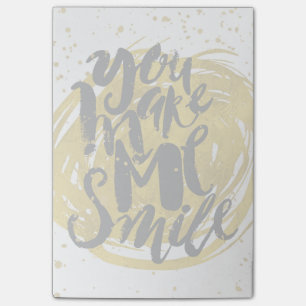 Lächeln Post-it Klebezettel