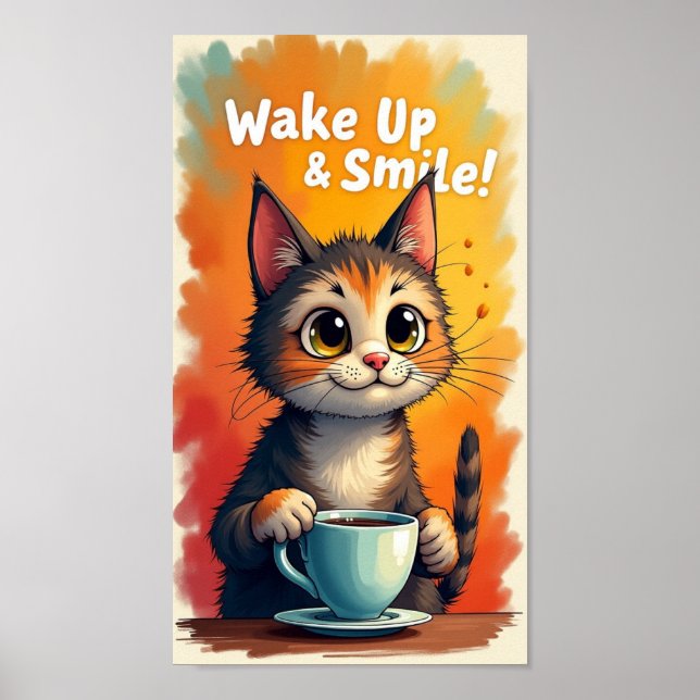 Lächeln Poster (Vorne)