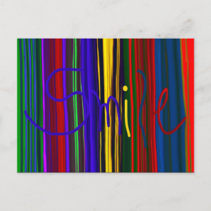 Lächeln ~ Postkarte