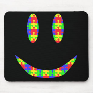 Lächeln-Puzzlespiel Mousepad