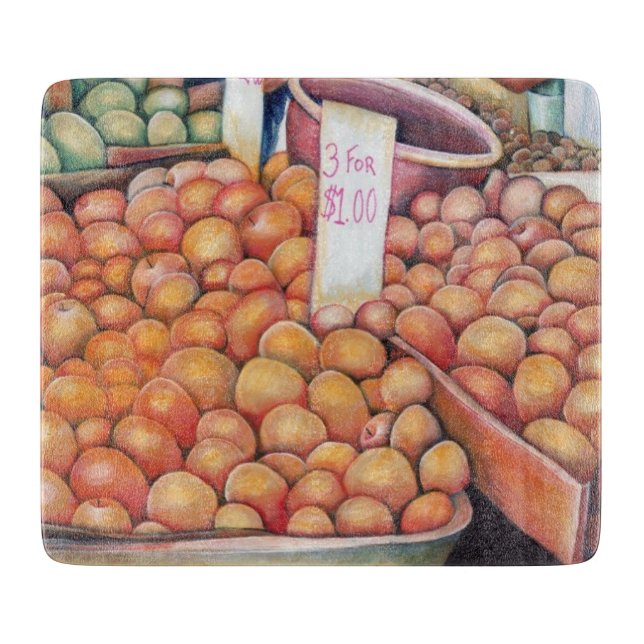 lächeln schneidebrett (Vorderseite)