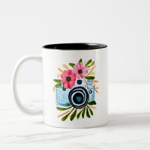 Lächeln Sie, es ist ein brandneuer Tag Zweifarbige Tasse