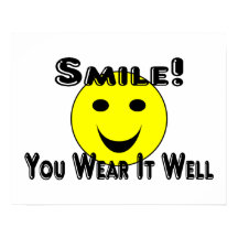 Lächeln Sie gut an!