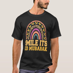 Lächeln Sie ihr eid Mubarak muslimischen Eid Mubar T-Shirt