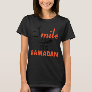 Lächeln Sie ihre Ramadan-Ideen für das Coole islam T-Shirt
