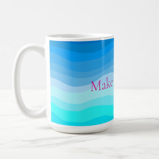 Lächeln Sie mal! Kaffeetasse (Links)