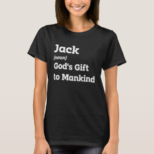 Lächeln Sie mit dieser feinen Namensdefinition Jac T-Shirt