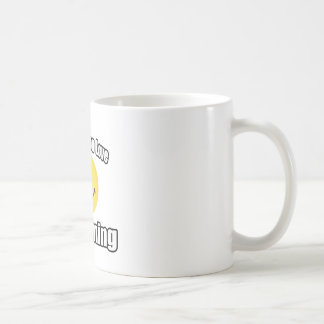 Lächeln Sie, wenn Sie Liebe schwimmen Tasse
