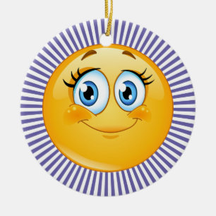 Lächeln - SRF Keramik Ornament