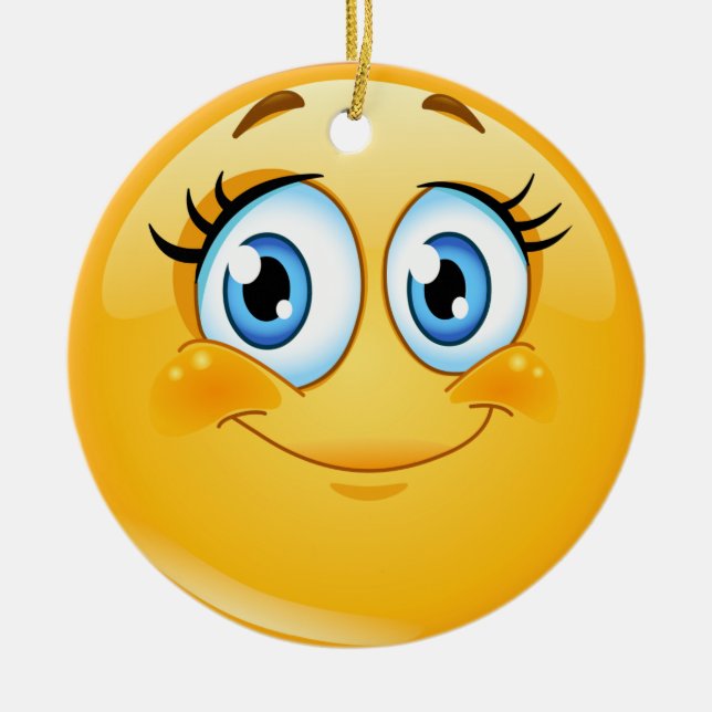 Lächeln - SRF Keramikornament (Vorne)