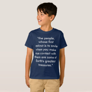 Lächeln T-Shirt